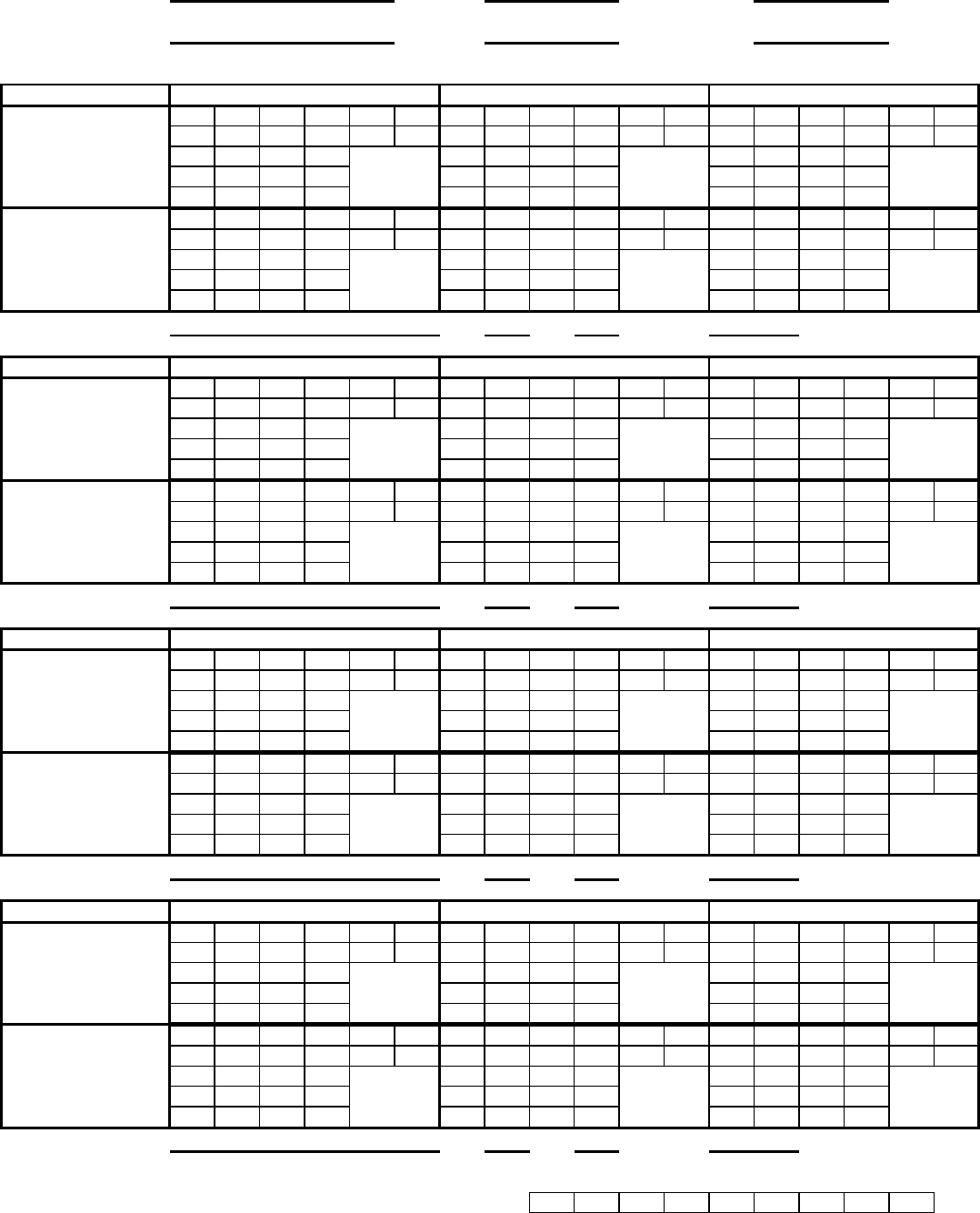 Free Wrestling Score Sheet PDF 46KB 1 Page(s)