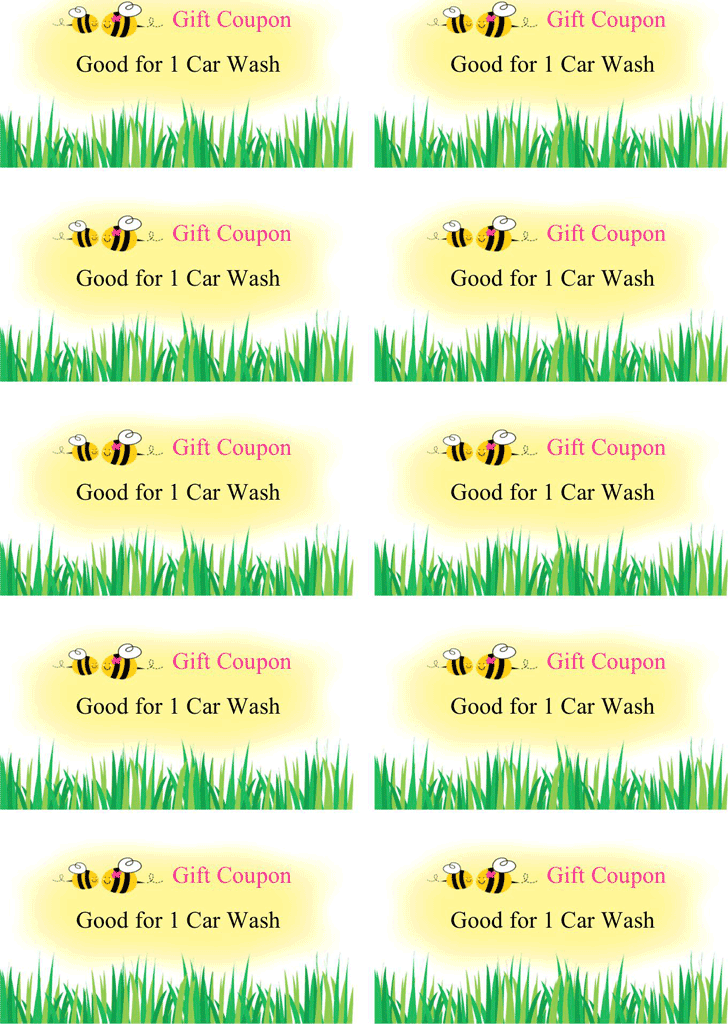 Coupon Template Template Free Download Speedy Template