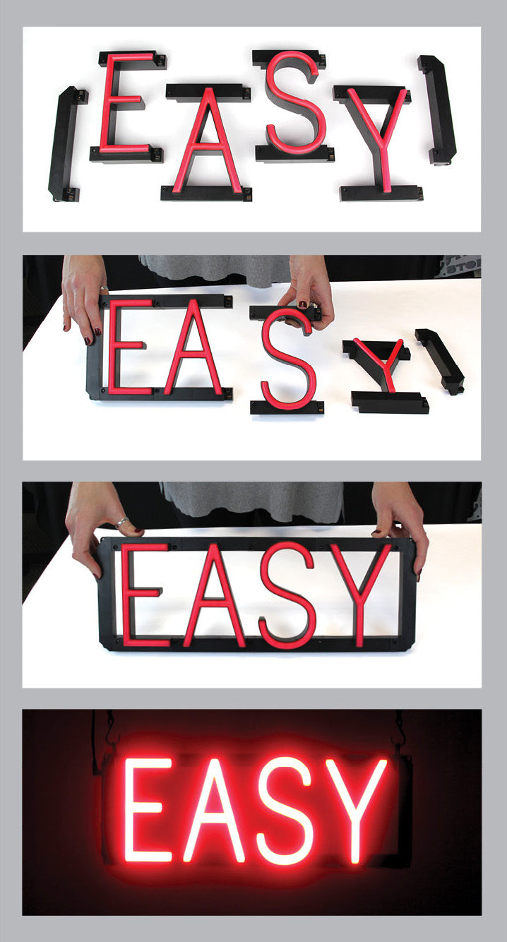 Custom LED Signs & Neon LED Sign Kits SpellBrite