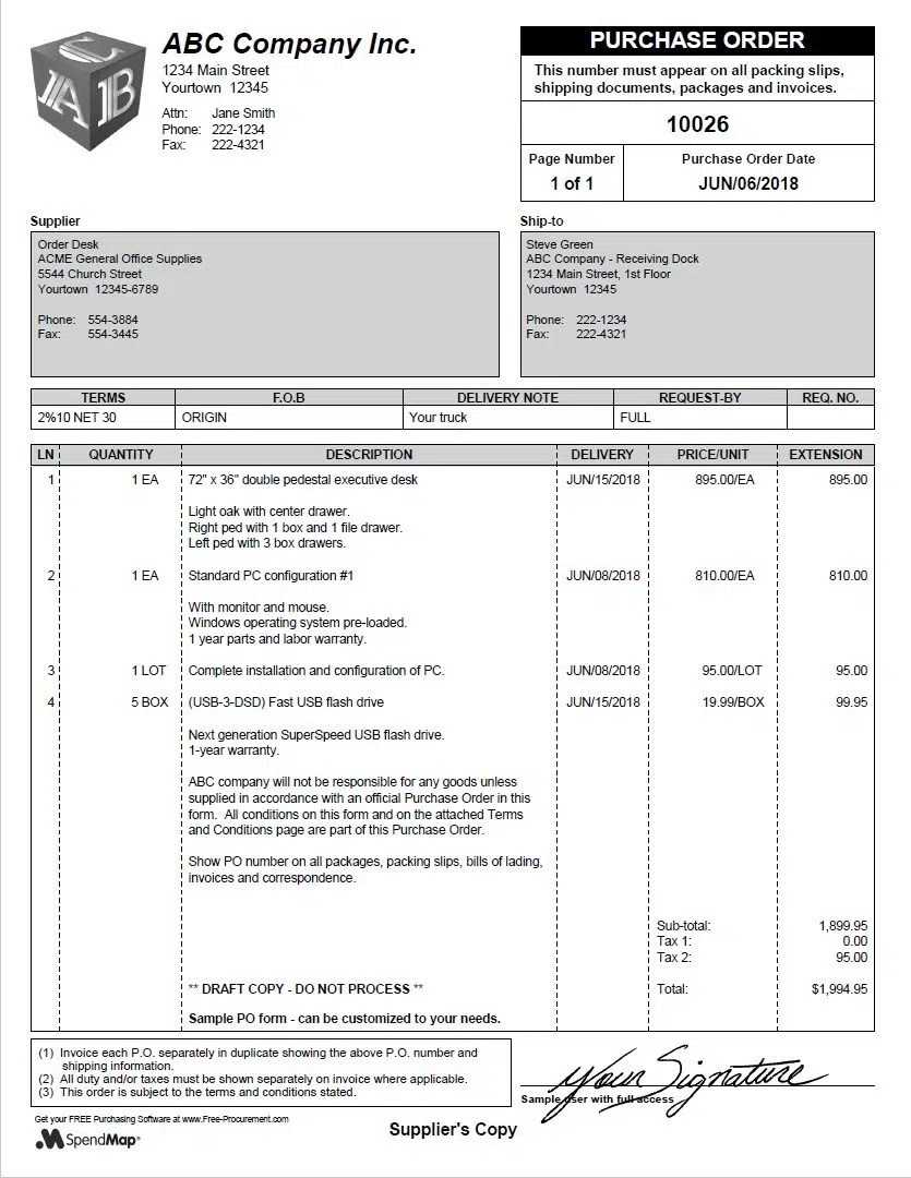 Free Purchase Order Software for SMBs by SpendMap