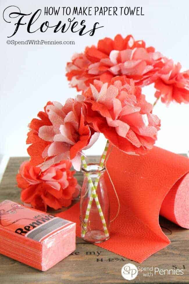 How to Host a Perfect Summer Barbecue (& Make Paper Towel Flowers