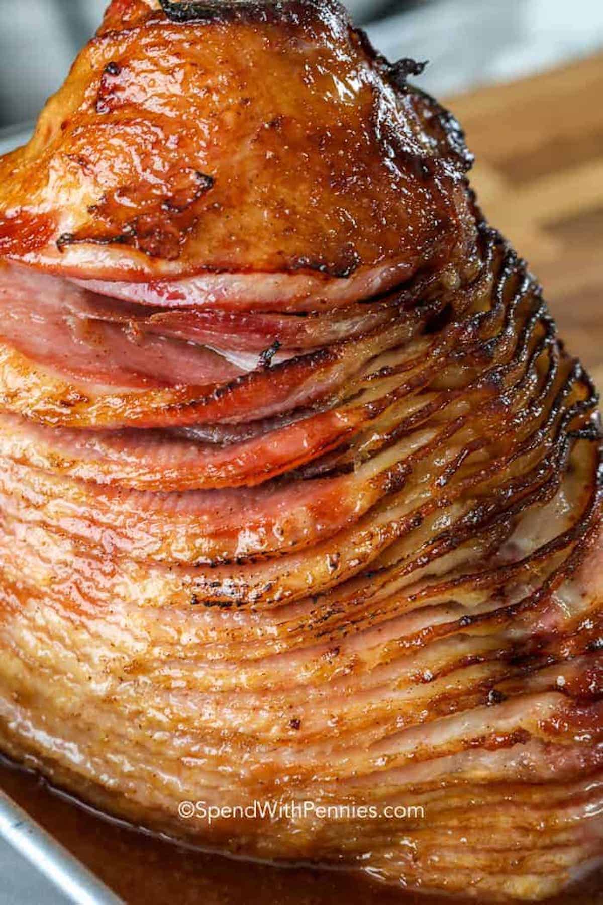Apple Glazed Baked Ham Spend With Pennies