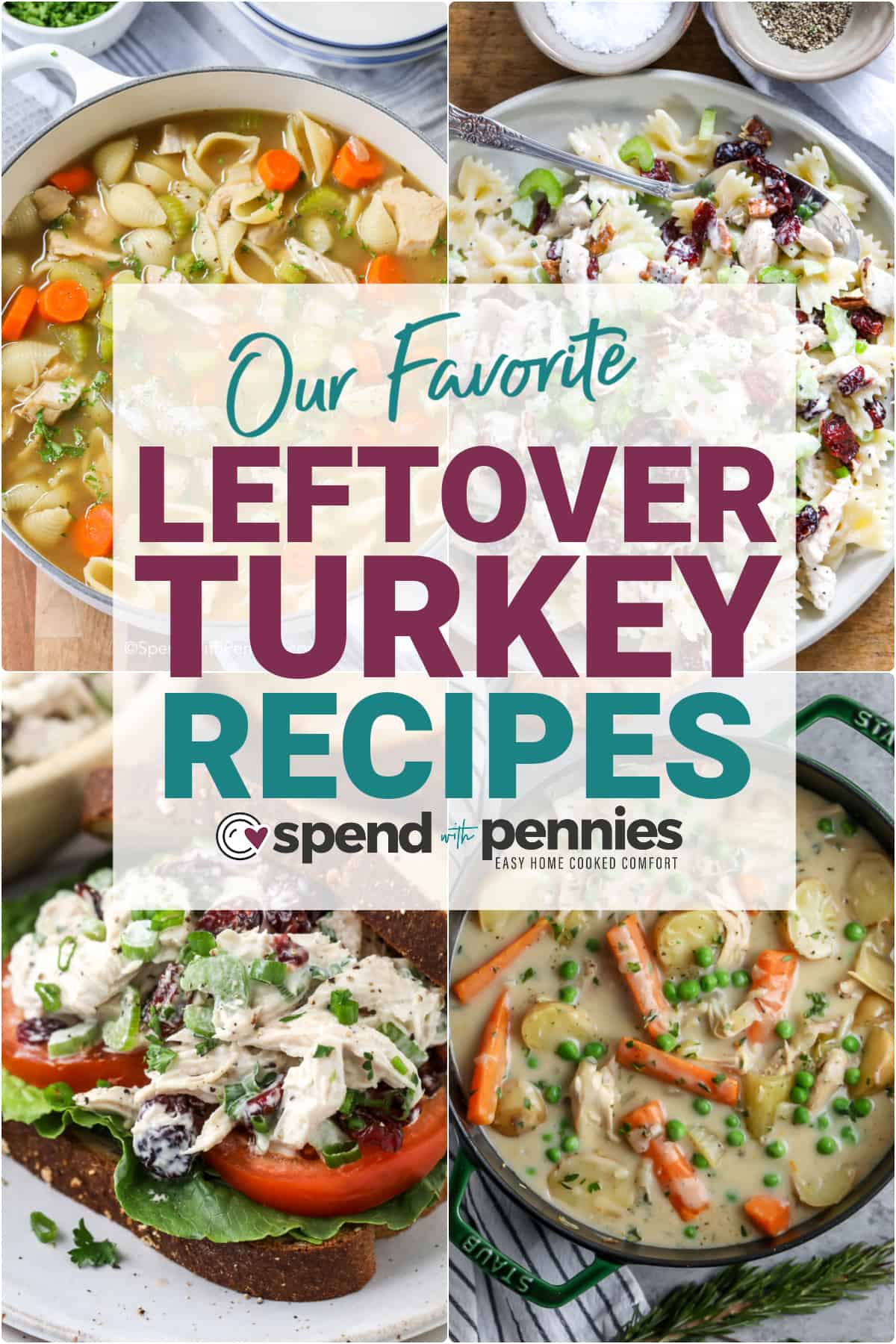 Leftover Turkey Recipes Spend With Pennies Be Yourself, Feel Inspired