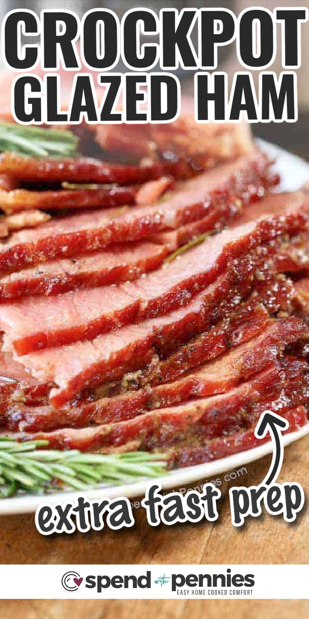 Crock Pot Ham {Easy Holiday Meal!} Make Noise