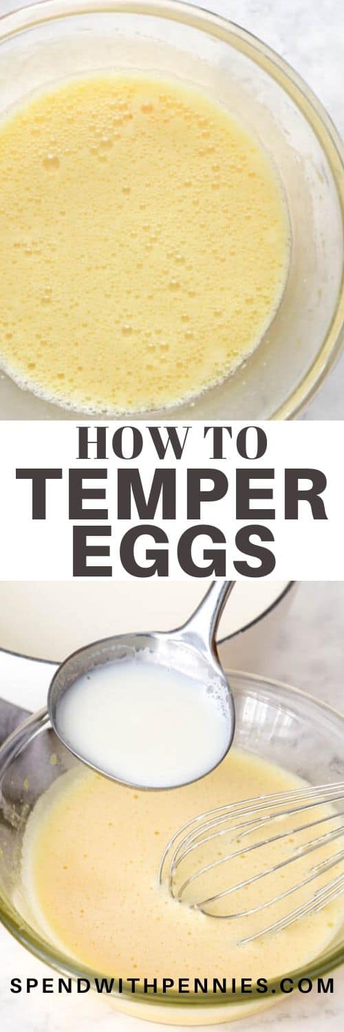 How to Temper Eggs {Custards, Puddings & More} Spend With Pennies