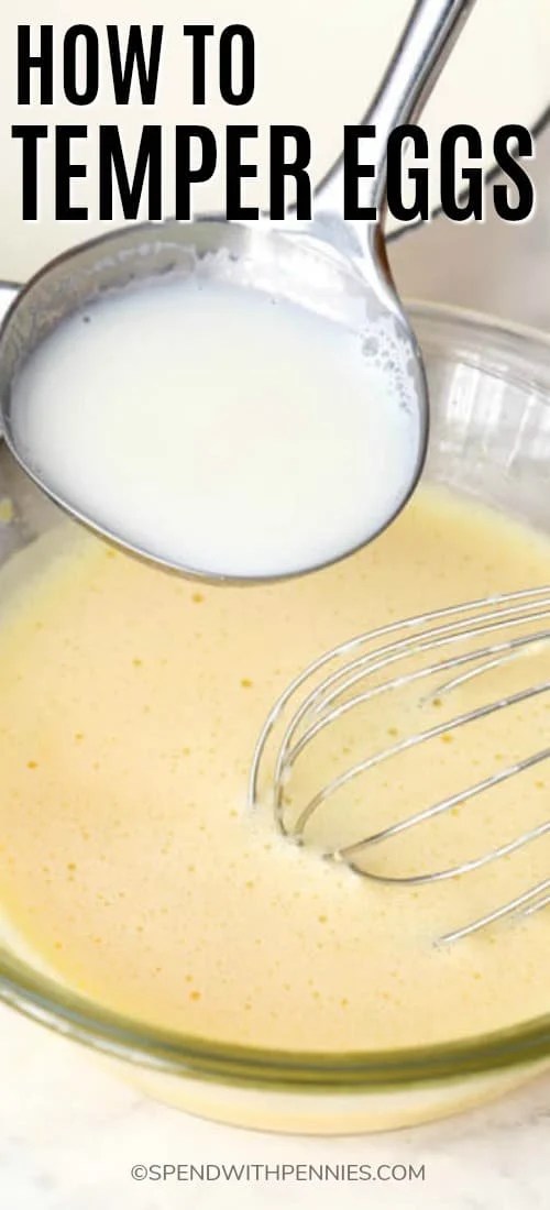 How to Temper Eggs {Custards, Puddings & More} Spend With Pennies