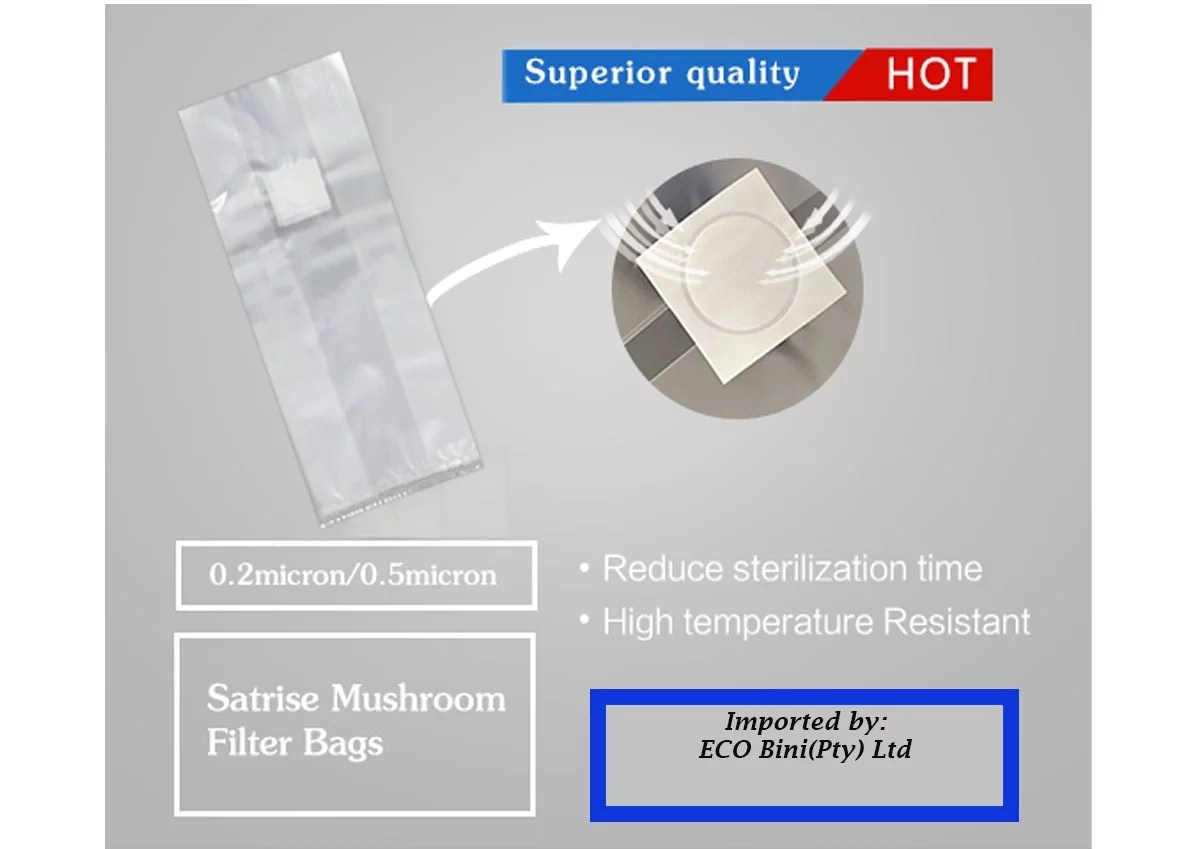 Premium Gusseted Mushroom Spawn Bags for Optimal Fungal Growth