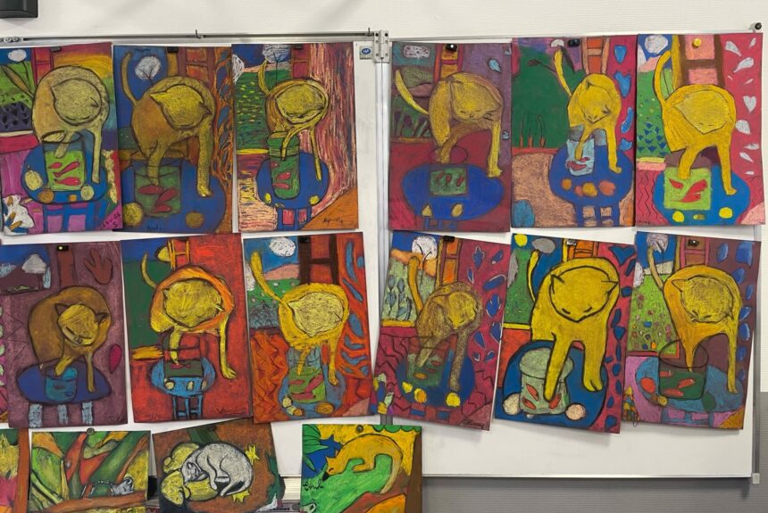 Atelier Arts Plastiques CM1A Ensemble scolaire Saint Pierre Fourier