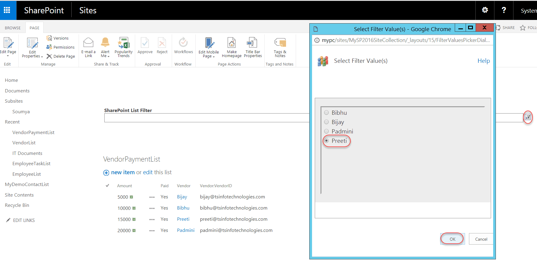 What is a list filter web part SharePoint SPGuides