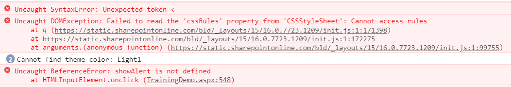 Uncaught SyntaxError Unexpected token