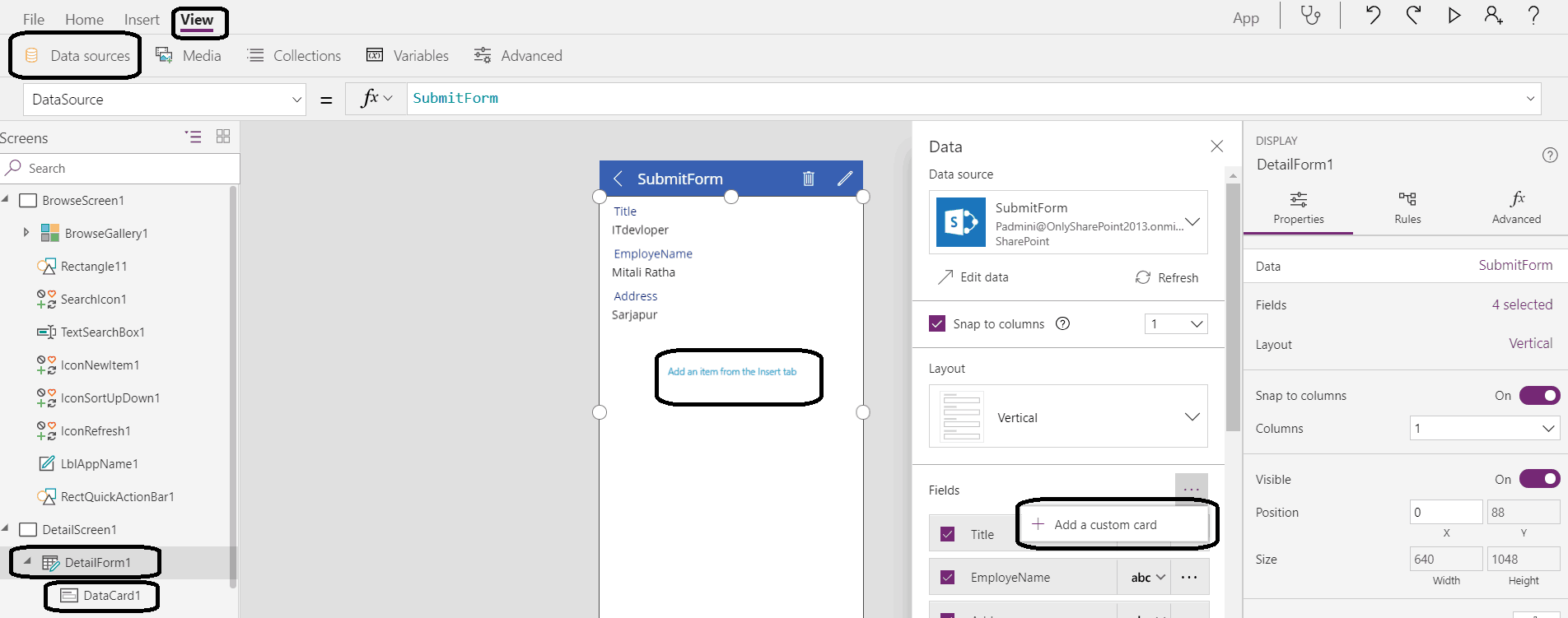 PowerApps Send an Email on Submit Button SPGuides