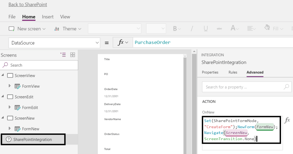 Customize SharePoint List form using PowerApps SPGuides