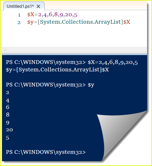 PowerShell ArrayList How to create and use SharePoint & Microsoft