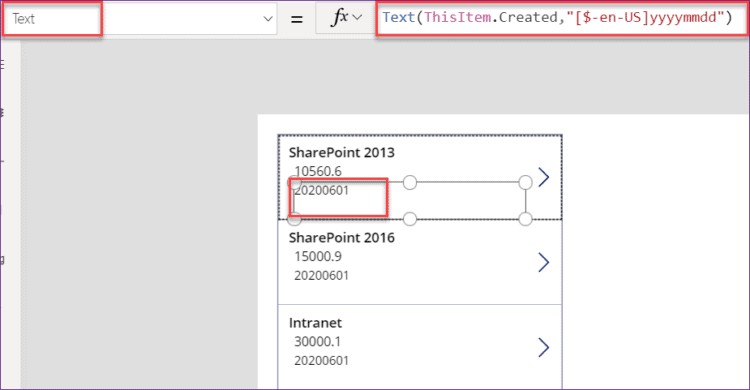 How to format number as currency in PowerApps SPGuides