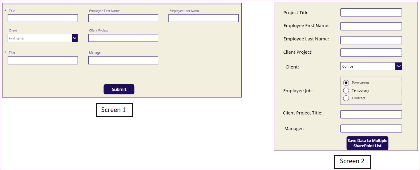Microsoft PowerApps Radio Button Example SPGuides