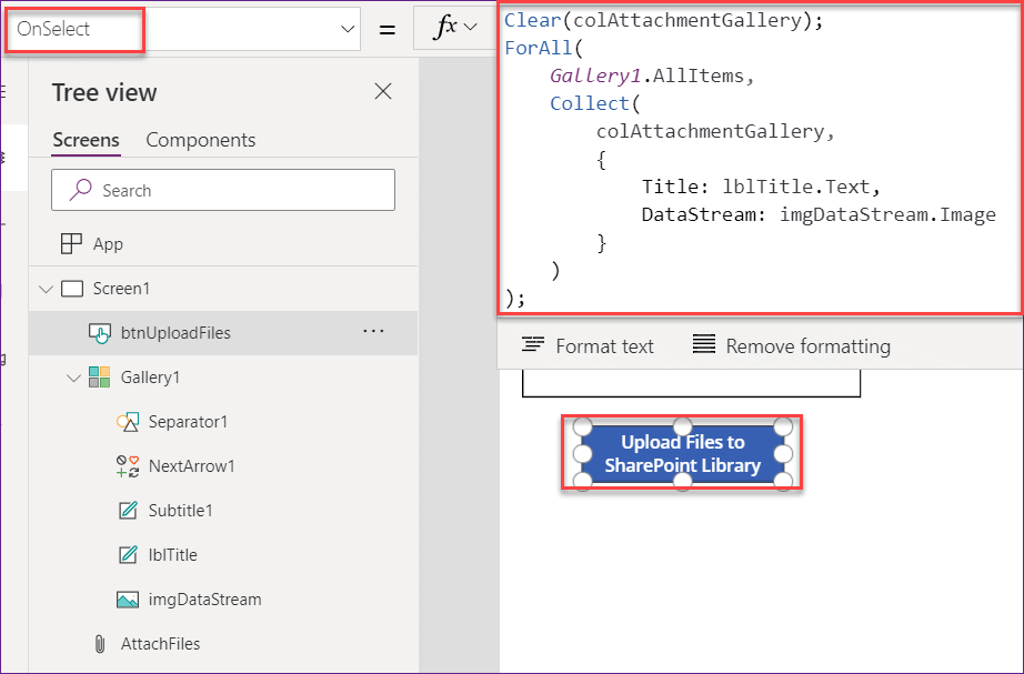 PowerApps upload file to SharePoint document library SPGuides