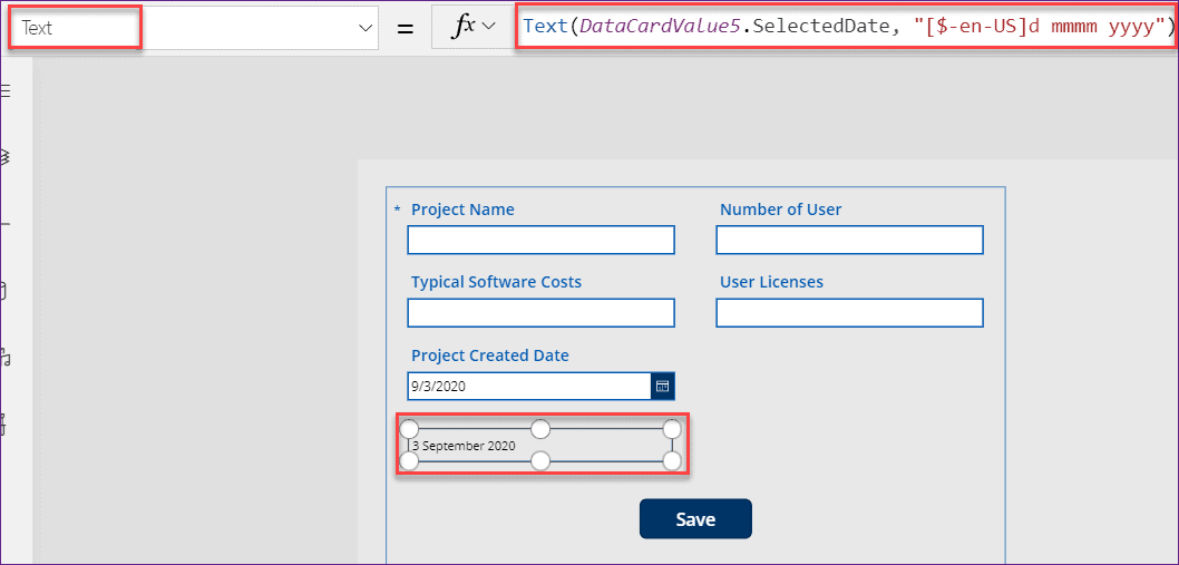 PowerApps Value Function How to use SPGuides