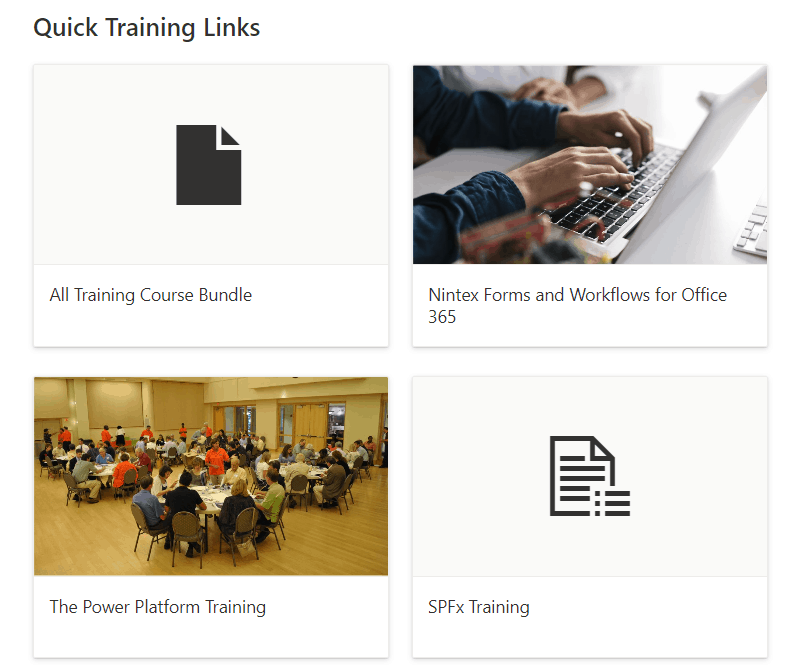 SharePoint online quick links web part How to use SPGuides
