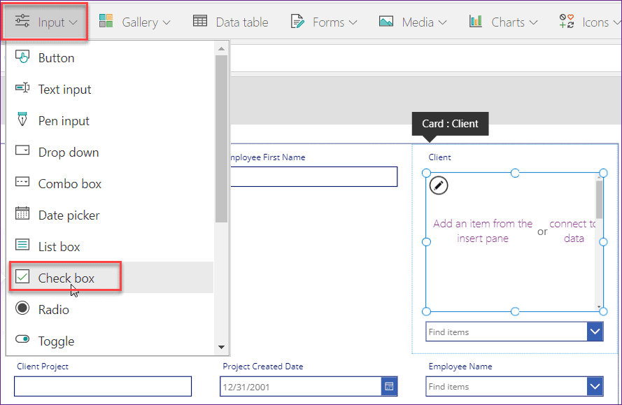 PowerApps CheckBox How to use SPGuides