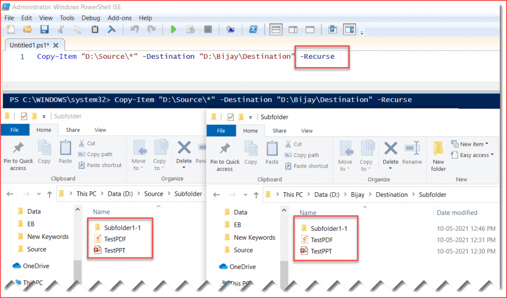 PowerShell Copy Item examples SPGuides