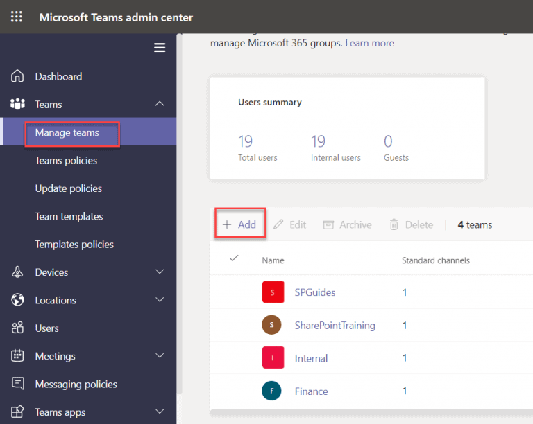 How to create a team in Microsoft Teams SPGuides
