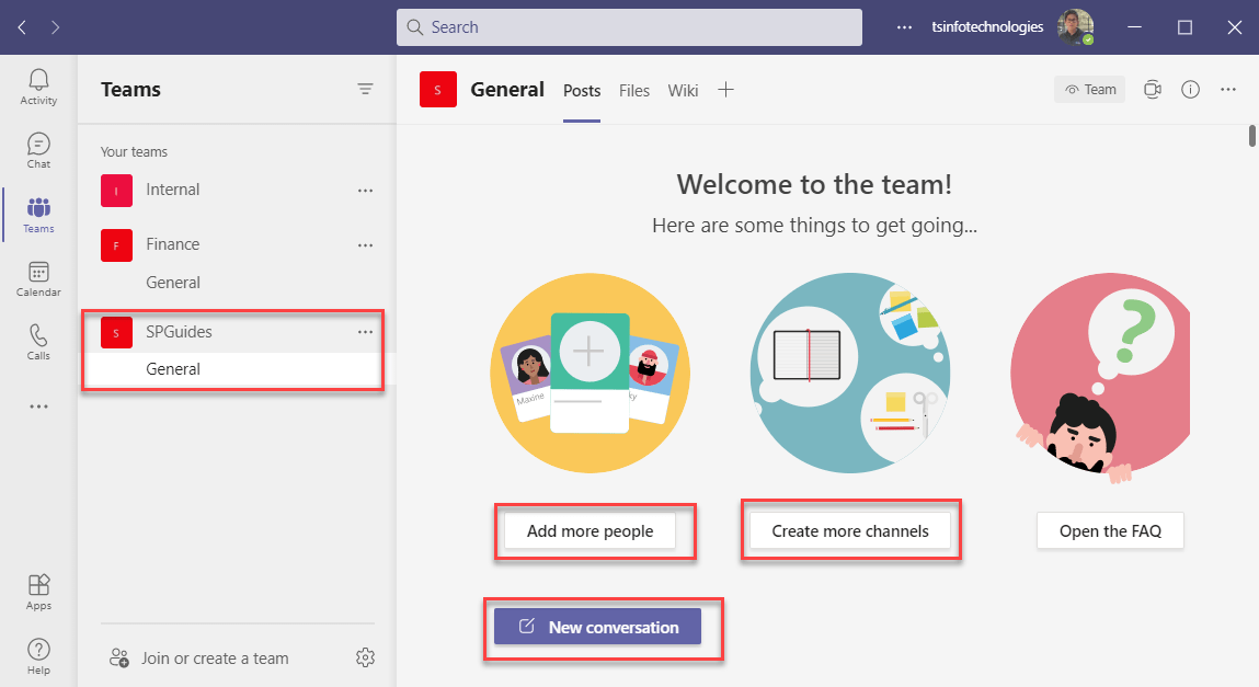 How to create a team in Microsoft Teams SPGuides