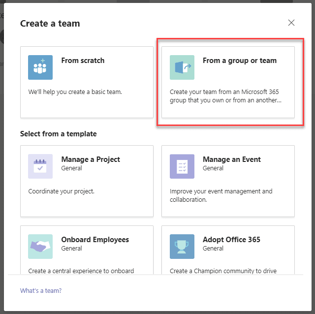 How to create a team in Microsoft Teams SPGuides