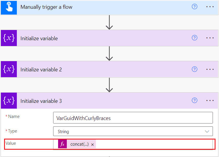 Power Automate conversion of string SPGuides
