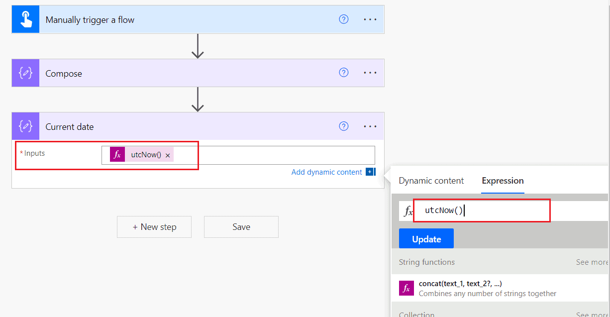 Power Automate dynamic content tutorial] SPGuides