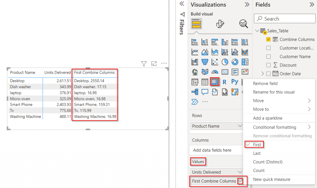 How to Merge Column in Power BI SPGuides