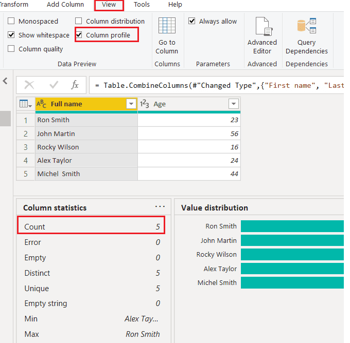How To Create A Table In Power Bi Query Editor