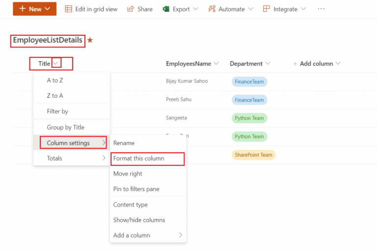 SharePoint Online List Forms JSON Formatting SPGuides