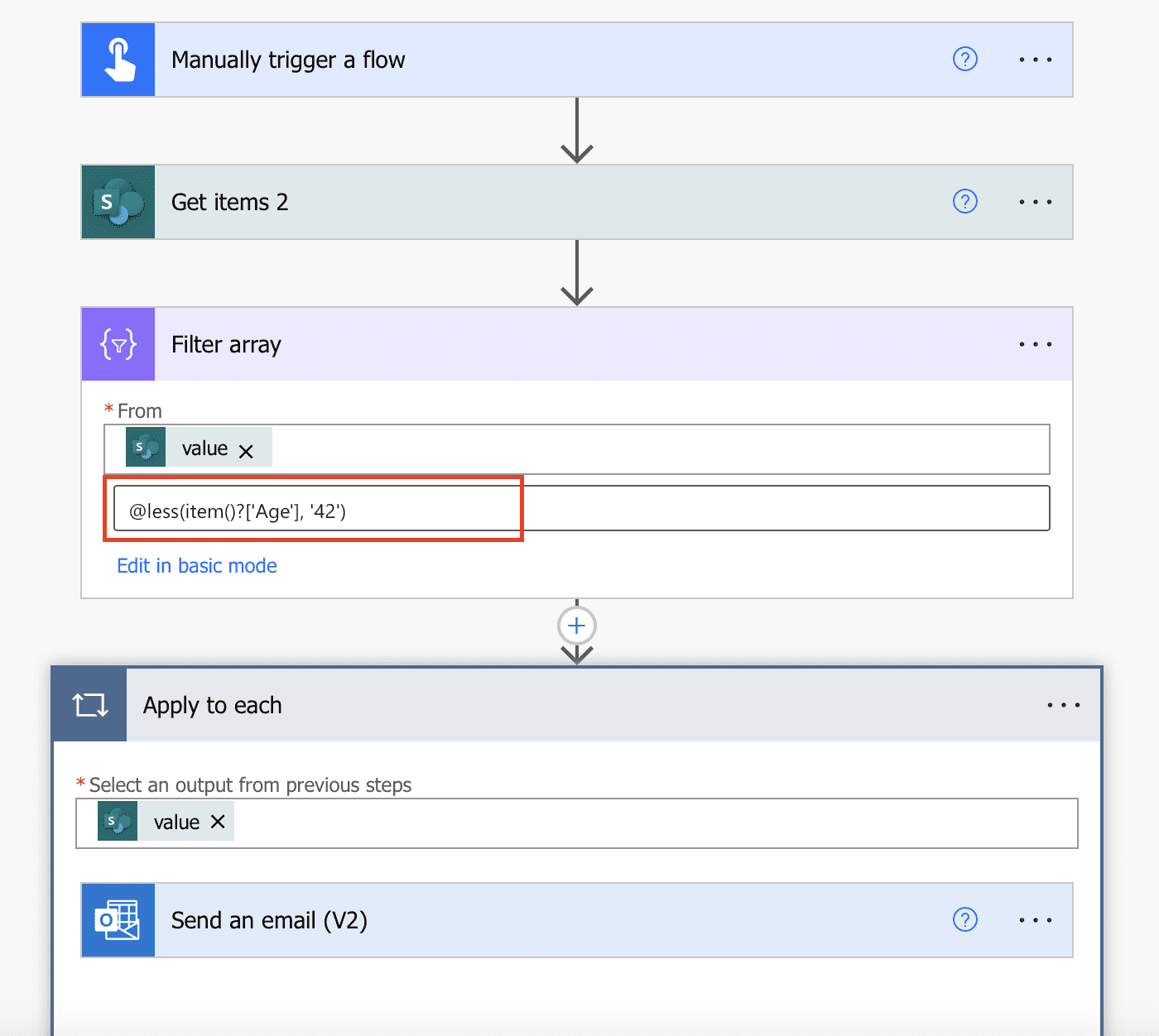 Power Automate Filter Array [with 17 examples] SPGuides