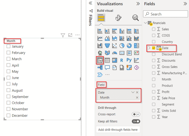 Power BI Slicer Multiple Columns SPGuides