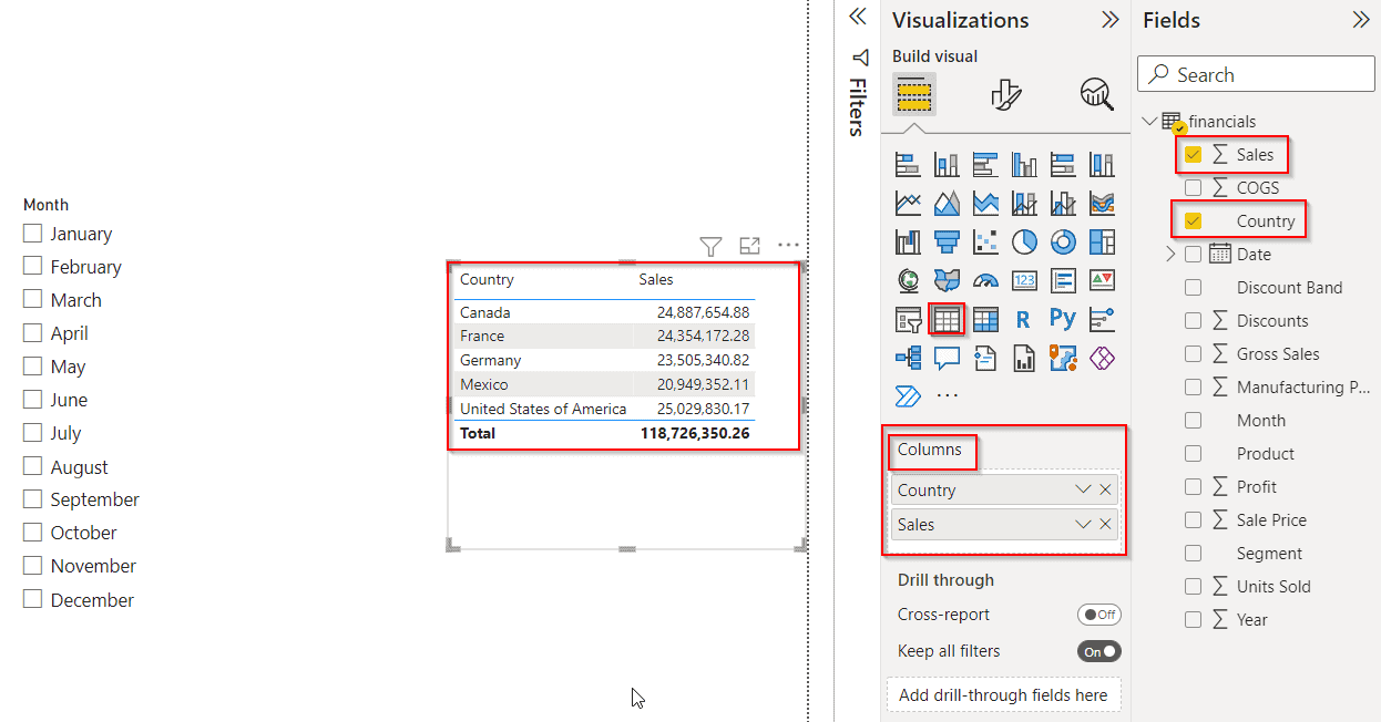 Power BI Slicer Multiple Columns SPGuides