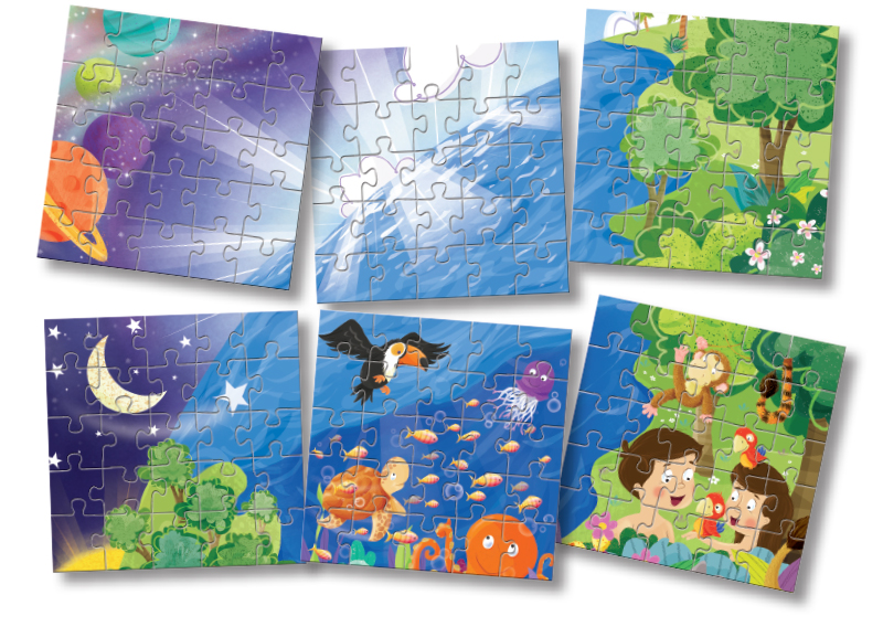 6in1 Puzzle Bibles Jigsaw puzzle Bible Sph.as