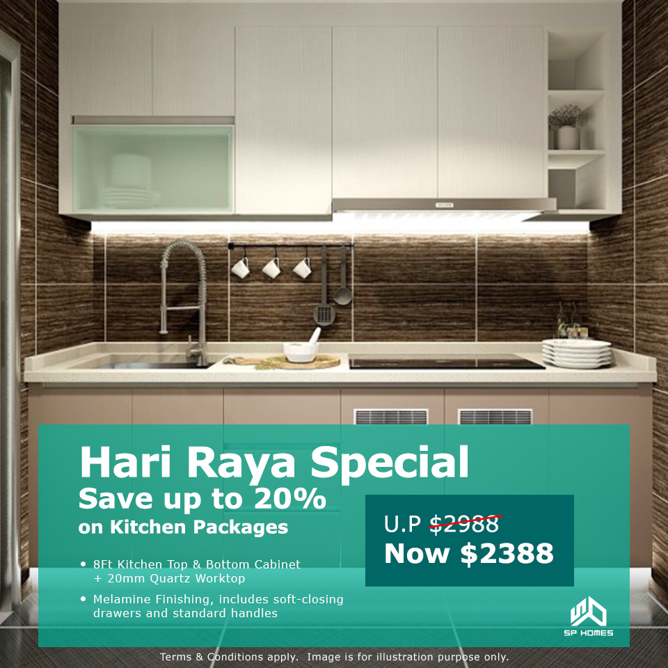 Hari Raya SpecialKitchen Package! SP Homes