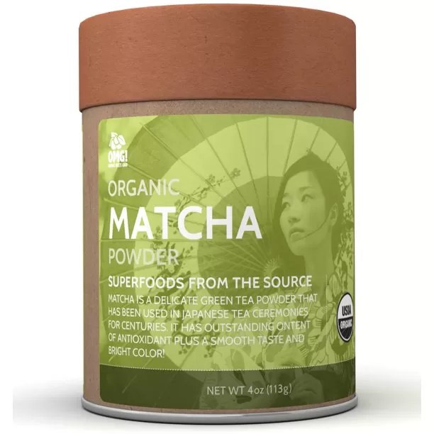 OMG! Organic Matcha Powder 4oz. Spicebox Organics