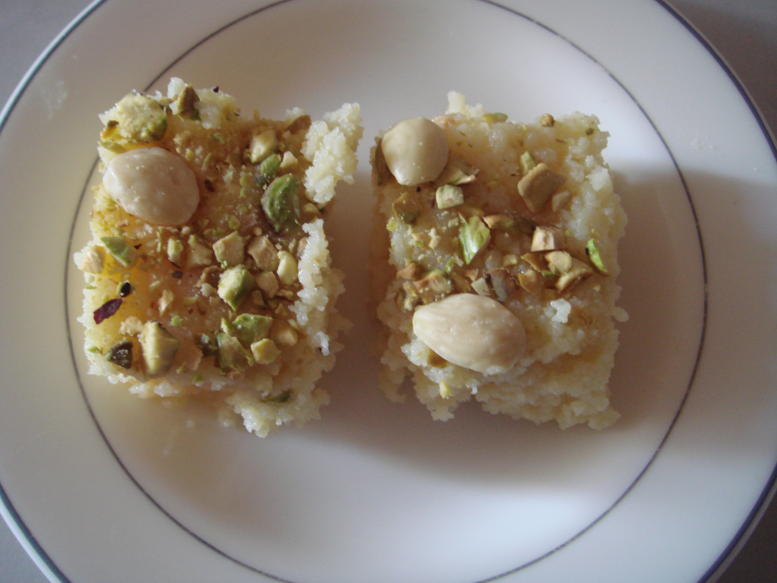 Kalakand (Milk Burfi) —