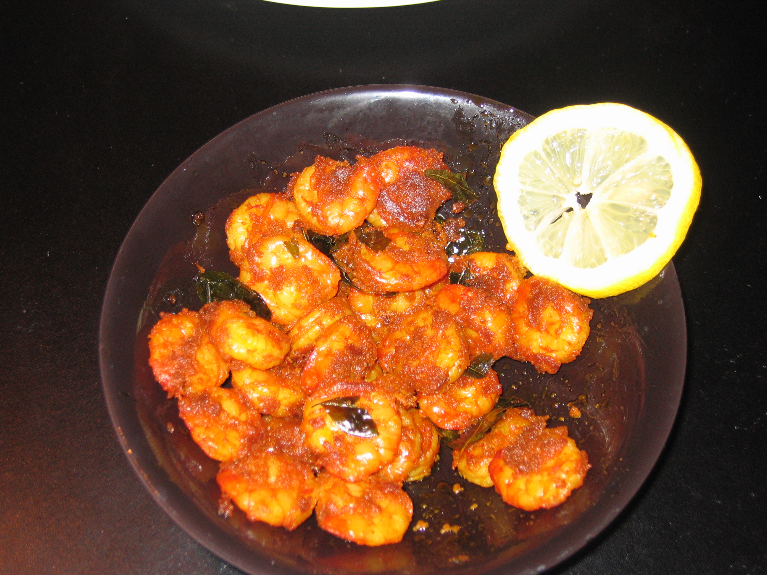 simple shrimp fry —