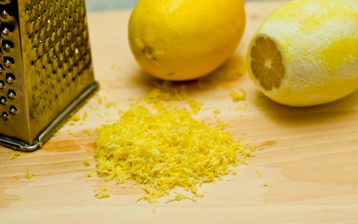 lemon zest
