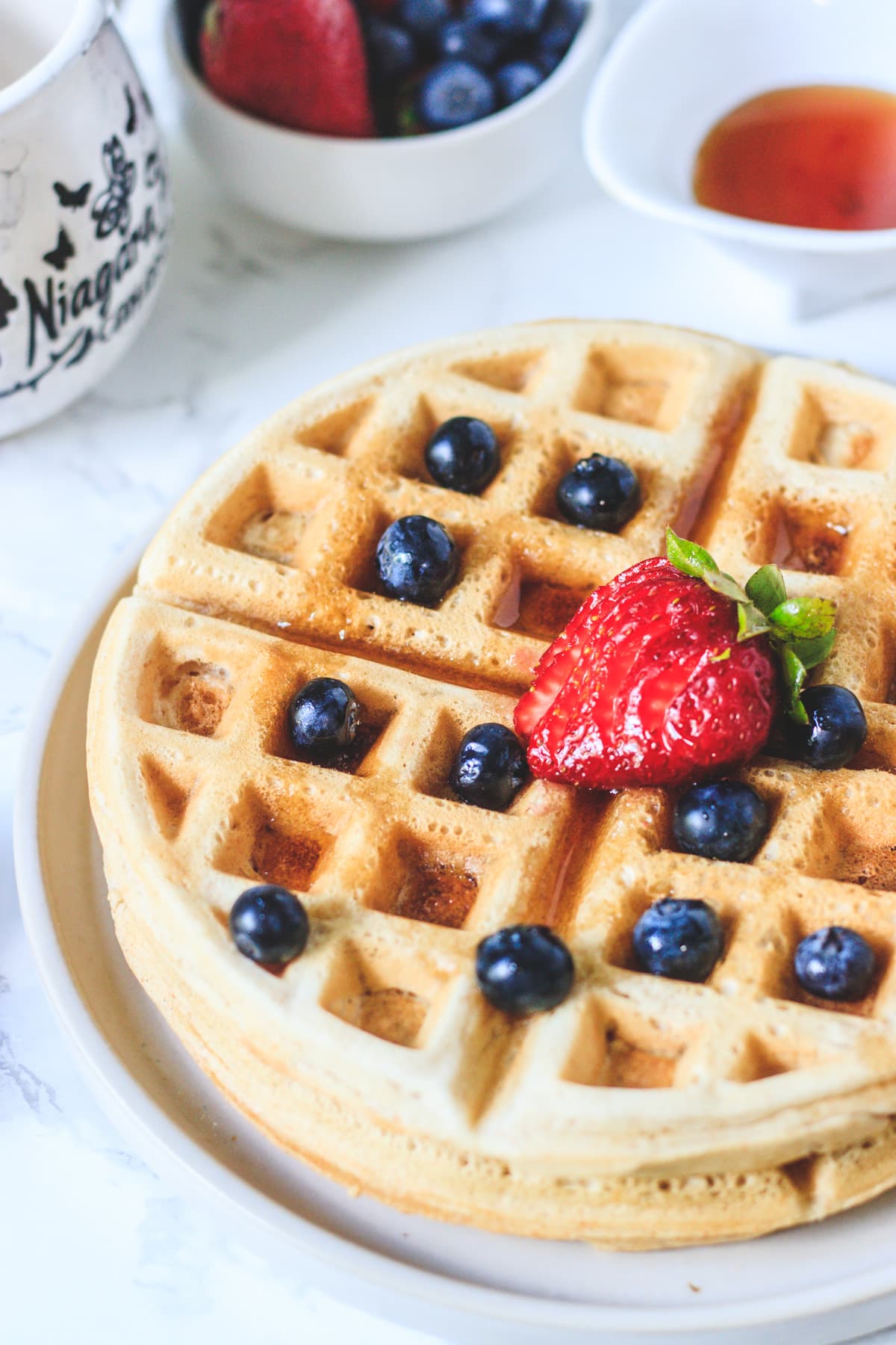 Waffle Recipe Easy No Baking Powder Deporecipe.co