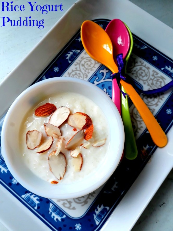 Rice Yogurt Pudding