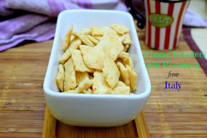 Cheese Crackers with Parmesan