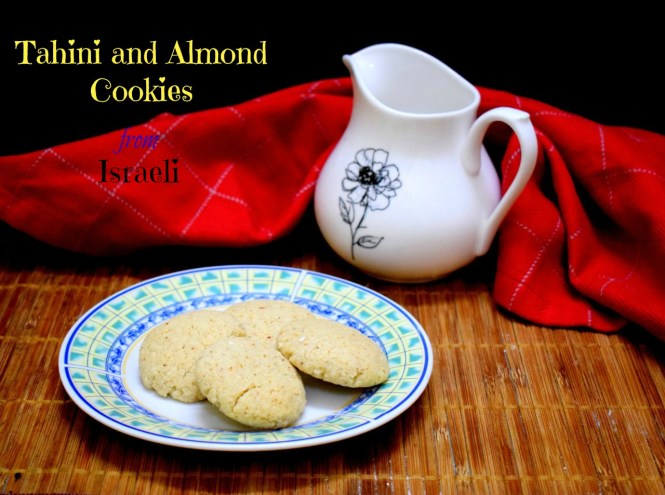 Tahini and Almond Cookies