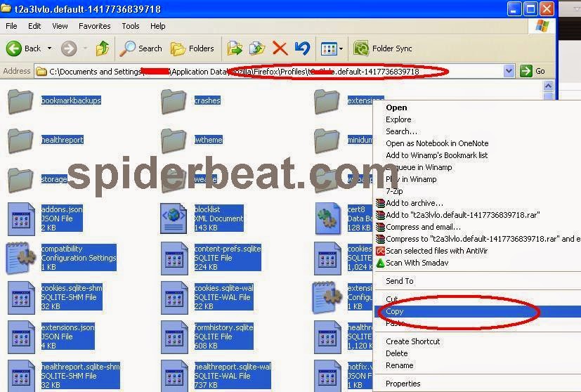 Cara Backup dan mengembalikan data bookmark, ekstensi dan password tersimpan Mozilla Firefox