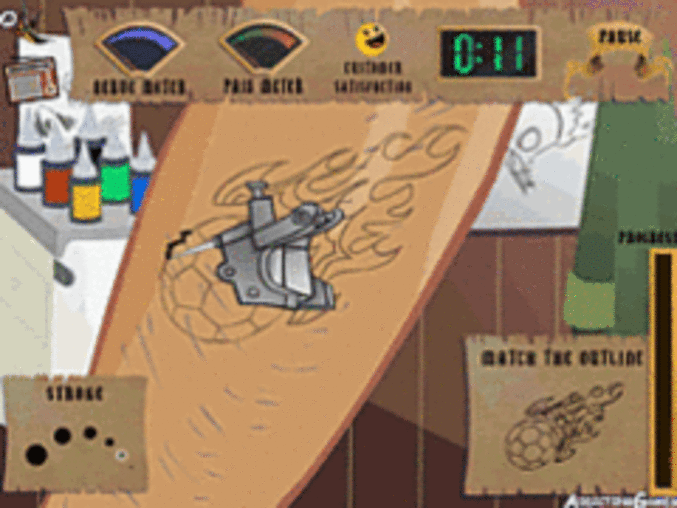 Tattoo Artist 2 kostenlos online spielen auf Geschicklichkeitsspiele