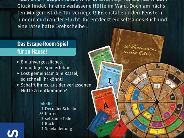 Exit Das Spiel Die verlassene Hütte, Spiel, Anleitung und Bewertung auf Alle Brettspiele bei