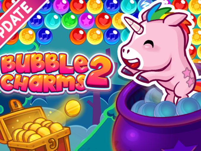 Bubble Charms 2 kostenlos online spielen auf Geschicklichkeitsspiele