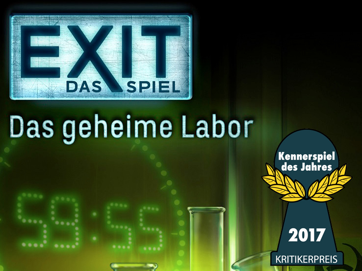 Exit Das Spiel Das geheime Labor, Spiel, Anleitung und Bewertung auf